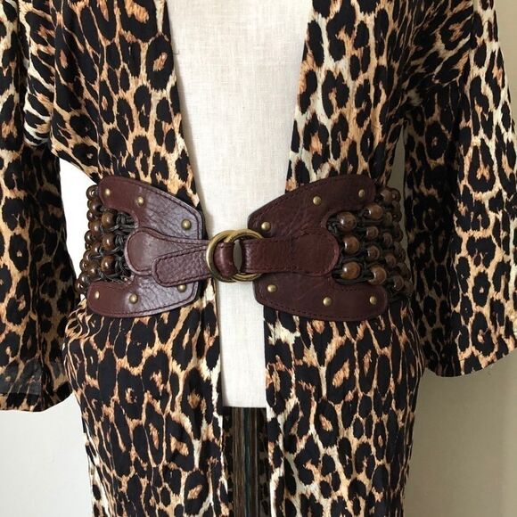 Michael Kors western beaded waist belt M/L main image 7